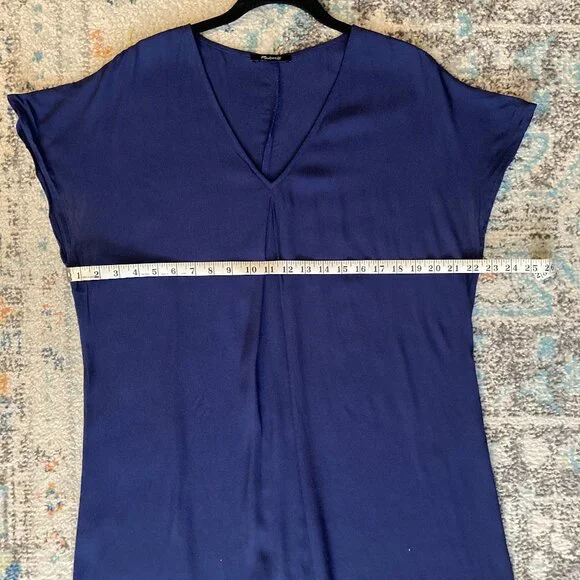 Madewell Navy Blue Moment T-Shirt dress size L - Picture 6 of 8